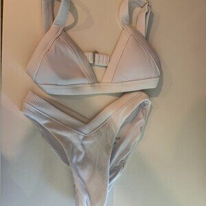 One One Swim White Bikini